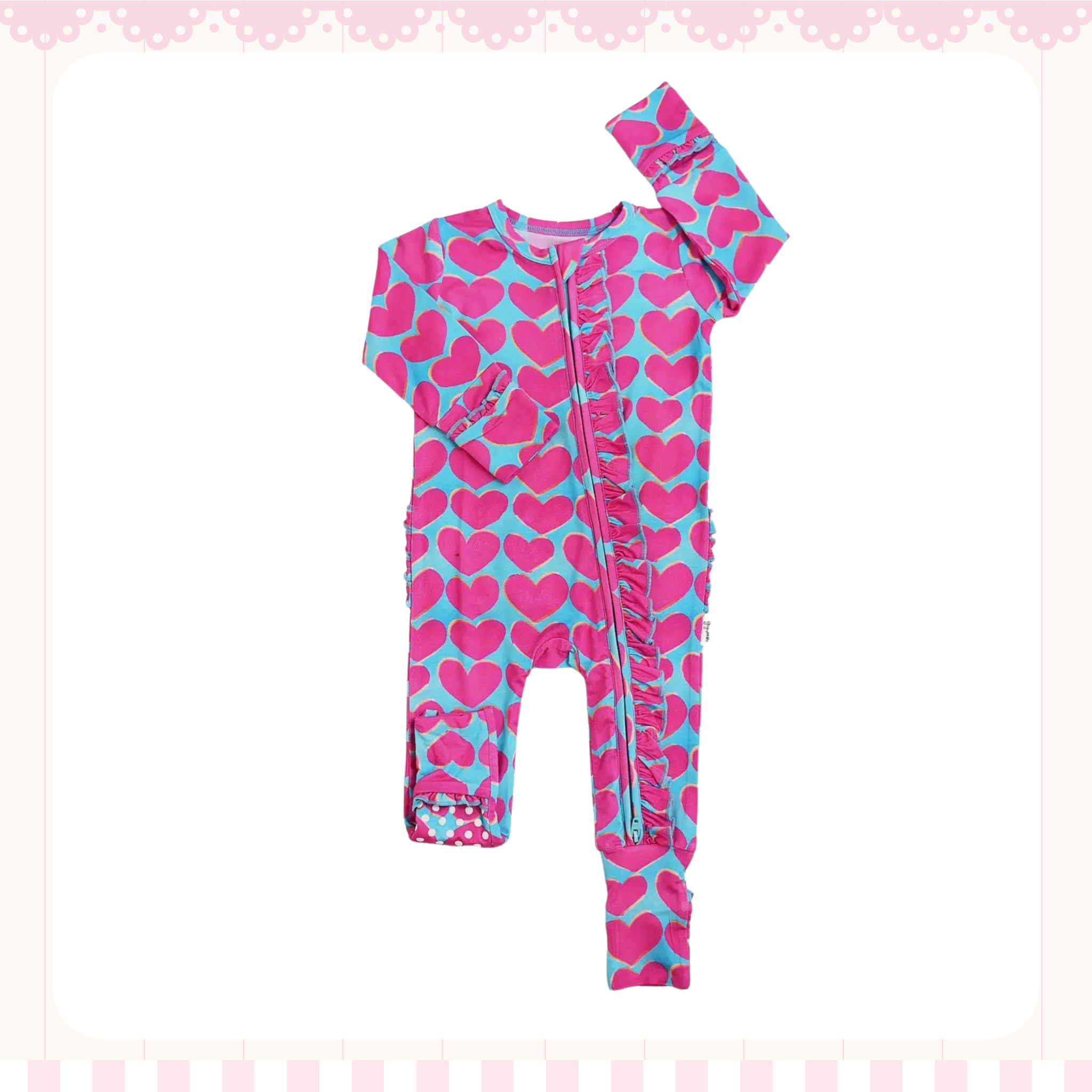 GiGi and Max | Heart Onesie