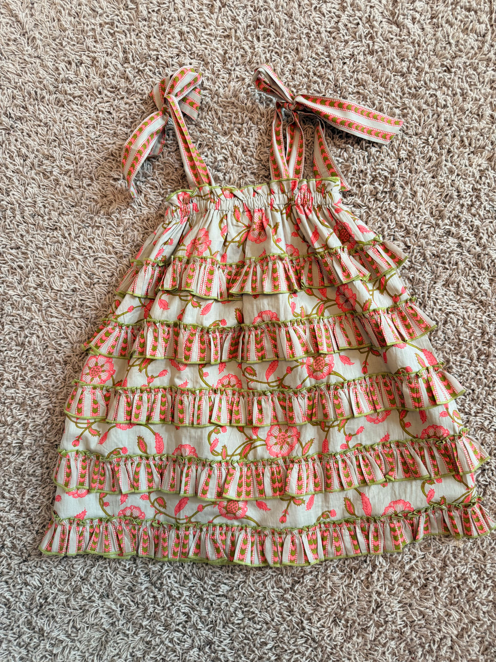Yo Baby | Ruffle Tiered Red Dress